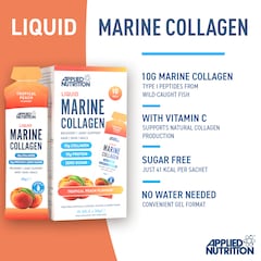 Image 2 for Liquid Marine Collagen Gel Tropical Peach 10 x 30g