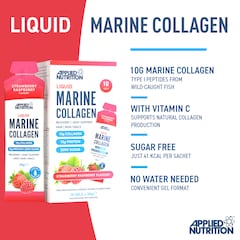 Image 2 for Liquid Marine Collagen Gel Strawberry Raspberry 10 x 30g
