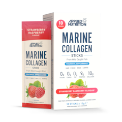 Image 1 for Marine Collagen Strawberry Raspberry Sachets 10 x 12g