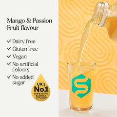 Image 4 for Daily Live & Active Bacteria Mango & Passion Fruit Flavour Water Based Food Supplement 500ml