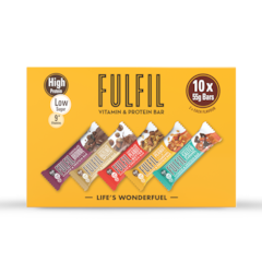 Image 1 for High Protein Bars Full Range Selection Box 10x 55g