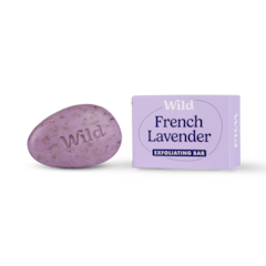 Image 1 for French Lavender Exfoliating Soap Bar 125g