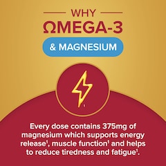 Image 3 for Omega-3 Fish Oil & Vitamin D + Magnesium 30 Day Duo Pack 30 Tablets & 30 Capsules