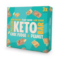 Image 1 for Choc Fudge & Peanut Keto Bar 3 x 30g