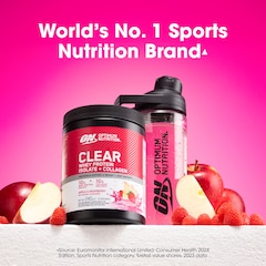 Image 2 for Clear Whey Protein Isolate + Collagen Apple & Raspberry 240g