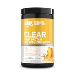 Image 1 for Clear Whey Protein Isolate + Collagen Fruit Ice Tea 240g