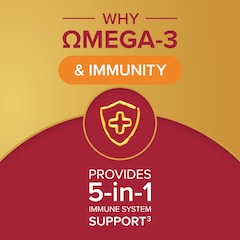 Image 3 for Omega-3 Fish Oil & Immunity 30 Tablets & 30 Capsules (1 Month Supply)