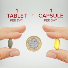 Image 5 for Omega-3 & Multivitamins Man 50+ 30 Tablets & 30 Capsules (1 Month Supply)