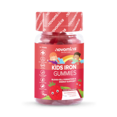 Image 1 for Kids Iron Strawberry Gummies 30 Gummies
