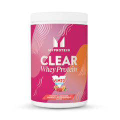 Image 1 for Clear Whey Vimto Raspberry Orange & Passionfruit 261g