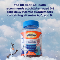 Image 5 for Disney Frozen Iron & Vitamin C Blackcurrant 60 Blackcurrant Flavour Softies