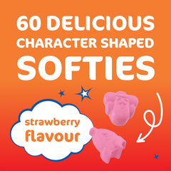 Image 2 for Disney Toy Story Calcium & Vitamin D 60 Strawberry Flavour Softies