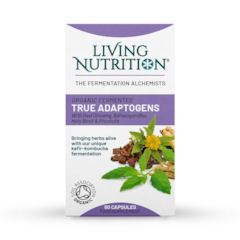 Image 1 for Organic Fermented True Adaptogens 60 Capsules