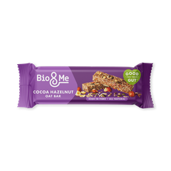 Image 2 for Bio&Me Cocoa Hazelnut Gut-Loving Oat Bars 3x 38g