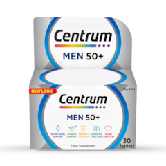 Image 1 for Men 50+ Multivitamins & Minerals 30 Tablets