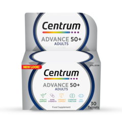 Image 1 for Advance 50+ Multivitamins & Minerals 30 Tablets