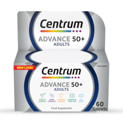 Image 1 for Advance 50+ Multivitamins & Minerals 60 Tablets