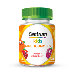 Image 1 for Kids Multigummies Orange & Mixed Berry 30 Gummies