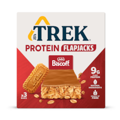 Image 1 for Trek Lotus Biscoff Protein Flapjack Multipack 3x 50g
