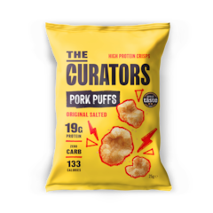 Image 1 for High Protein Original Salted Pork Puffs 25g
