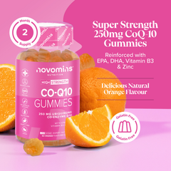 Image 5 for Co-Q10 Orange Flavour 60 Gummies 30 Days Supply