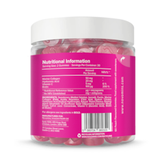 Image 3 for Collagen Sugar-Free Peach-Flavoured 60 Gummies