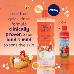 Image 2 for Hair & Body Wash, Sweet Orange 500ml