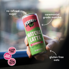 Image 4 for Perfectted Oat Matcha Latte Strawberry 250ml