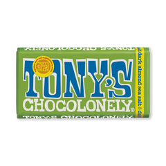 Image 1 for Dark Chocolate Almond Sea Salt 180g