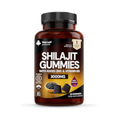 Image 1 for Shilajit Gummies Enriched With Zinc & Vitamin B6 60 Gummies