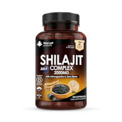 Image 1 for Shilajit Complex Food Supplement 120 Capsules