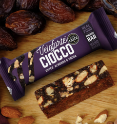 Image 3 for Ciocco Dates, Almonds & Cocoa Bar 55g
