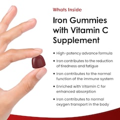 Image 2 for Iron With Vitamin C 30 Gummies
