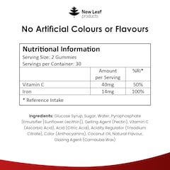 Image 4 for Iron With Vitamin C 30 Gummies