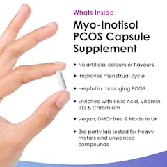 Image 2 for Products Myo Inositol Capsules 120 Capsules