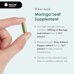 Image 2 for Moringa Capsules Enriched With Black Pepper 120 Capsules