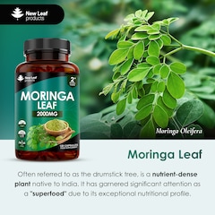 Image 3 for Moringa Capsules Enriched With Black Pepper 120 Capsules