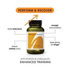 Image 2 for Perform & Recover With Cordyceps & Ginseng 60 Vegan Capsules