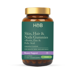 Image 1 for Skin Hair And Nails Vegan Pineapple Flavour 60 Gummies
