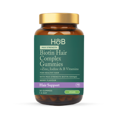Image 1 for Vegan Biotin Hair Complex Berry Flavour 30 Gummies