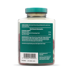 Image 2 for Apple Cider Vinegar Apple Flavour 60 Gummies
