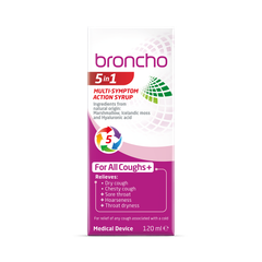 Image 1 for Broncho Multi Symptom Syrup 5in1  120 ml
