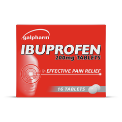 Image 1 for Ibuprofen Caplets 200mg 16 Tablets