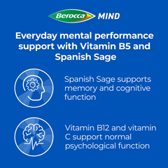 Image 3 for Mind Effervescent Tablets Berry 15 Tablets
