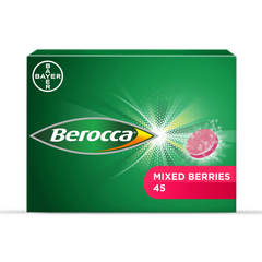 Image 1 for Energy Effervescent Tablets Mixed Berries Flavour 45 Tablets