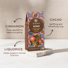 Image 5 for Mind Superfood Cacao Tea 15x Tea Bags