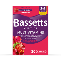 Image 1 for Vitamins 3-6 Multivitamins Strawberry 30 Gummies