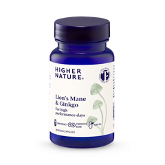 Image 1 for Lions Mane & Ginkgo 30 capsules