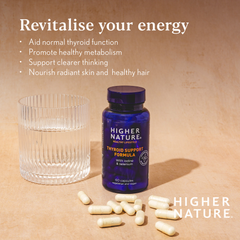 Image 2 for Thyroid Support Formula - With Iodine, Selenium & Tyrosine - 60 Vegan Capsules