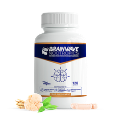 Image 1 for Brainwave Nootropics Brain Function & Immune System Support Complex - Ashwagandha, Lion’s Mane, L-Theanine, Vitamins D3, B5, B12 & Zinc